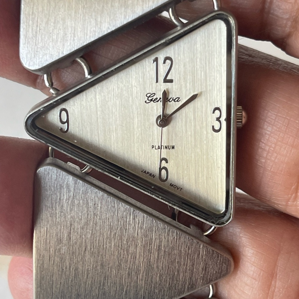 Geneva watch art deco style Silver